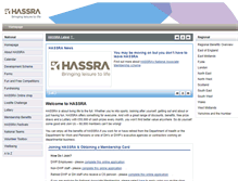 Tablet Screenshot of hassra.org.uk